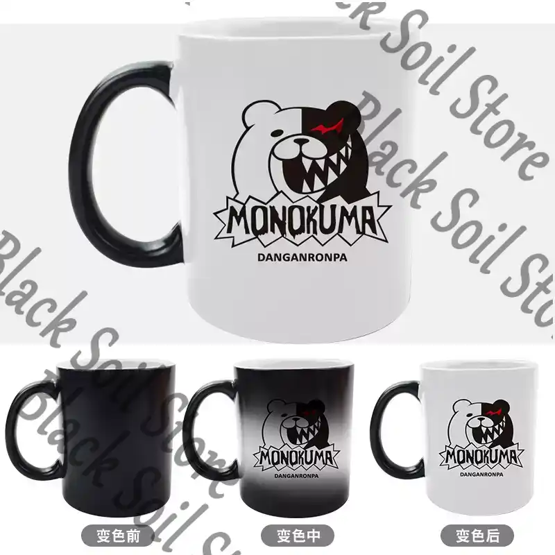 Anime Danganronpa Monokuma Cos - огляд і ціна Anime Merchandise Mugs