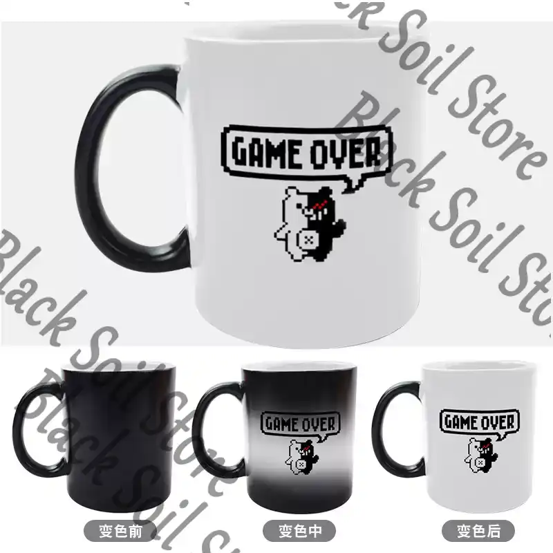 Anime Danganronpa Monokuma Cos - огляд і ціна Anime Merchandise Mugs